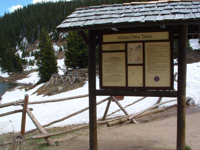 Photo at Continental Divide - on Trail Ridge Road