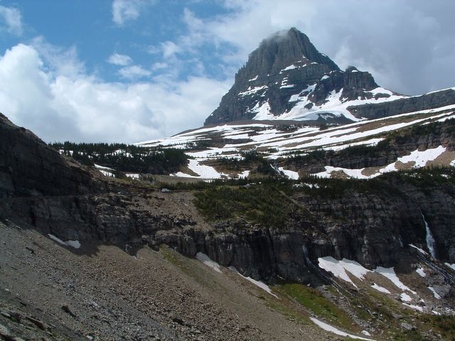 photo of view from Going to the Sun Road