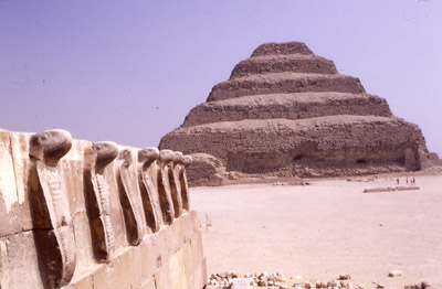 Photo of the Step Pyramid at Djoser