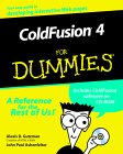 ColdFusion 4 For Dummies book cover - click here to order the book
