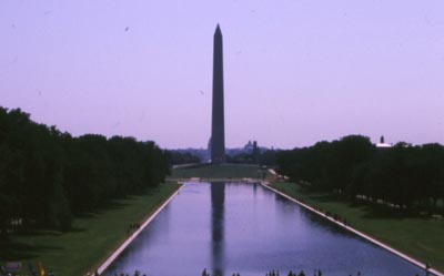 Washington Monument from the Lincoln Memorial