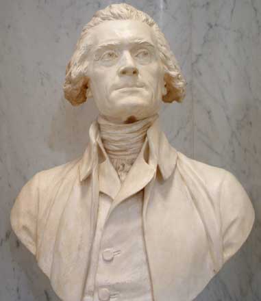 Bust of Jefferson