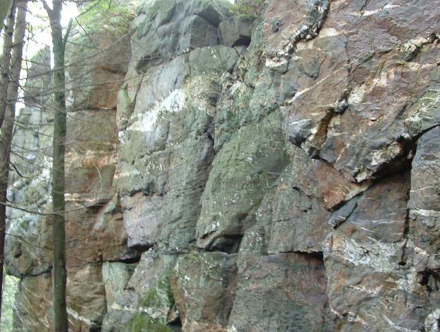 photo of rock wall on the Appalachian Trail, Pennsylvania