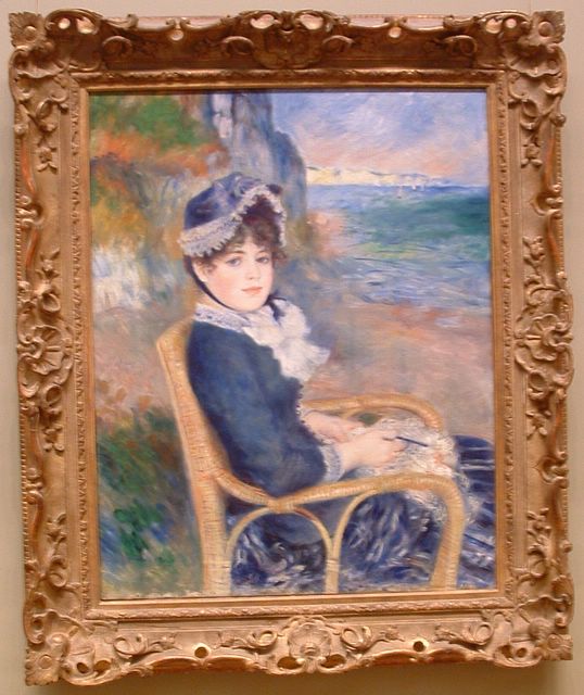 photo of painting at the Metropolitan Museum of Art, NYC