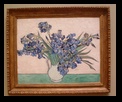 Vincent Van Gogh's Irises at the Metropolitan Museum of Art, New York City
