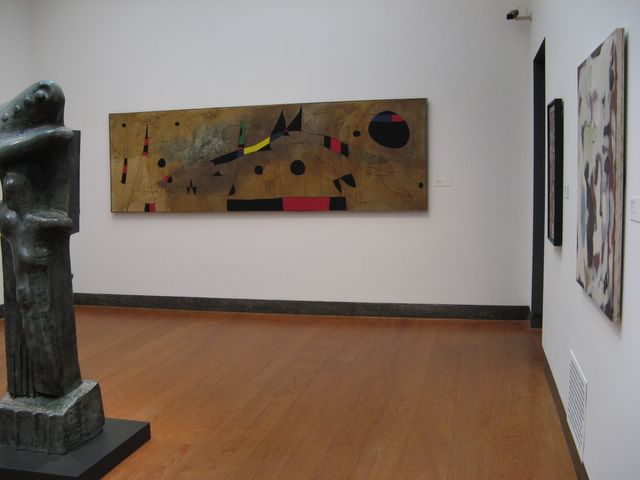 Photo of painting by Miro