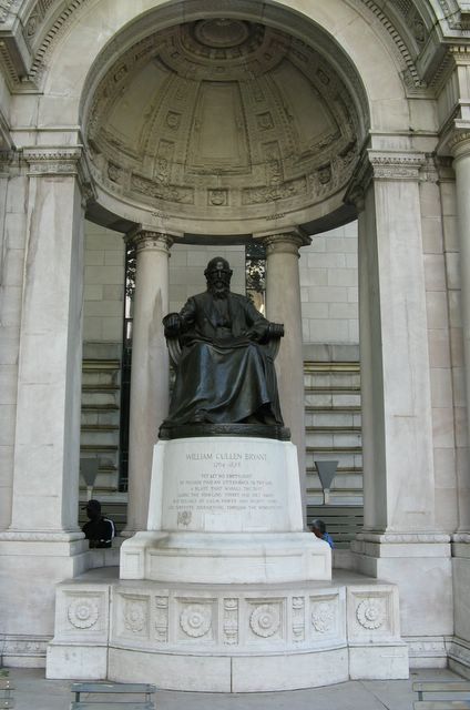 William Cullen Bryant statue