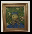 Portrait of Joseph Roulin by Vincent van Gogh, 1889. MoMA, NYC