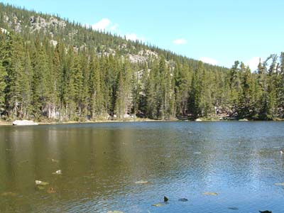 View of Nymph Lake