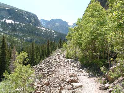 Photo of the trail