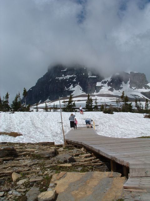 photo Hidden Lake trail