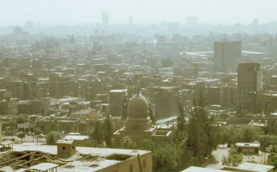 Panoramic photo of Cairo