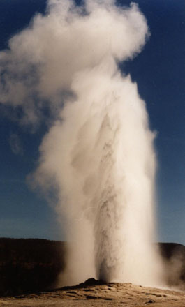 Photo of Old Faithful