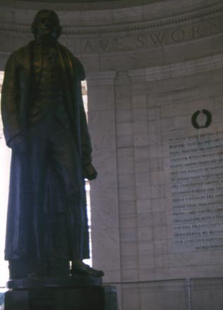 Inside the Jefferson Memorial