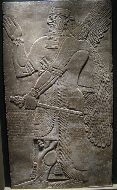 Photo of carving, Boston Museum of Fine Arts