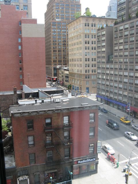 View from my Hotel in Manhattan