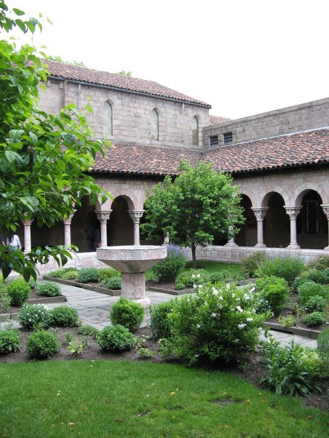 Outdoor Courtyard at the Cloisters