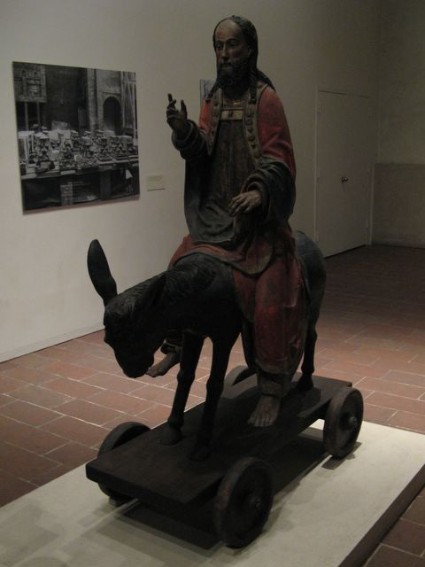 Statue of Joseph on Donkey, The Cloisters