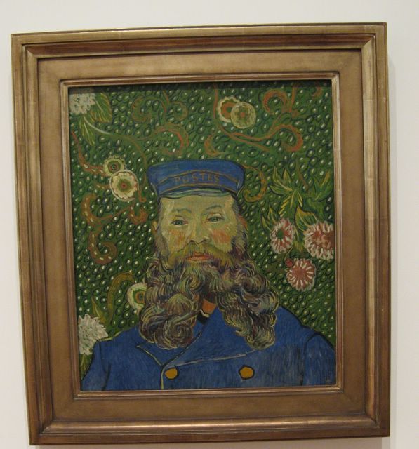 Portrait of Joseph Roulin by Vincent van Gogh, 1889.